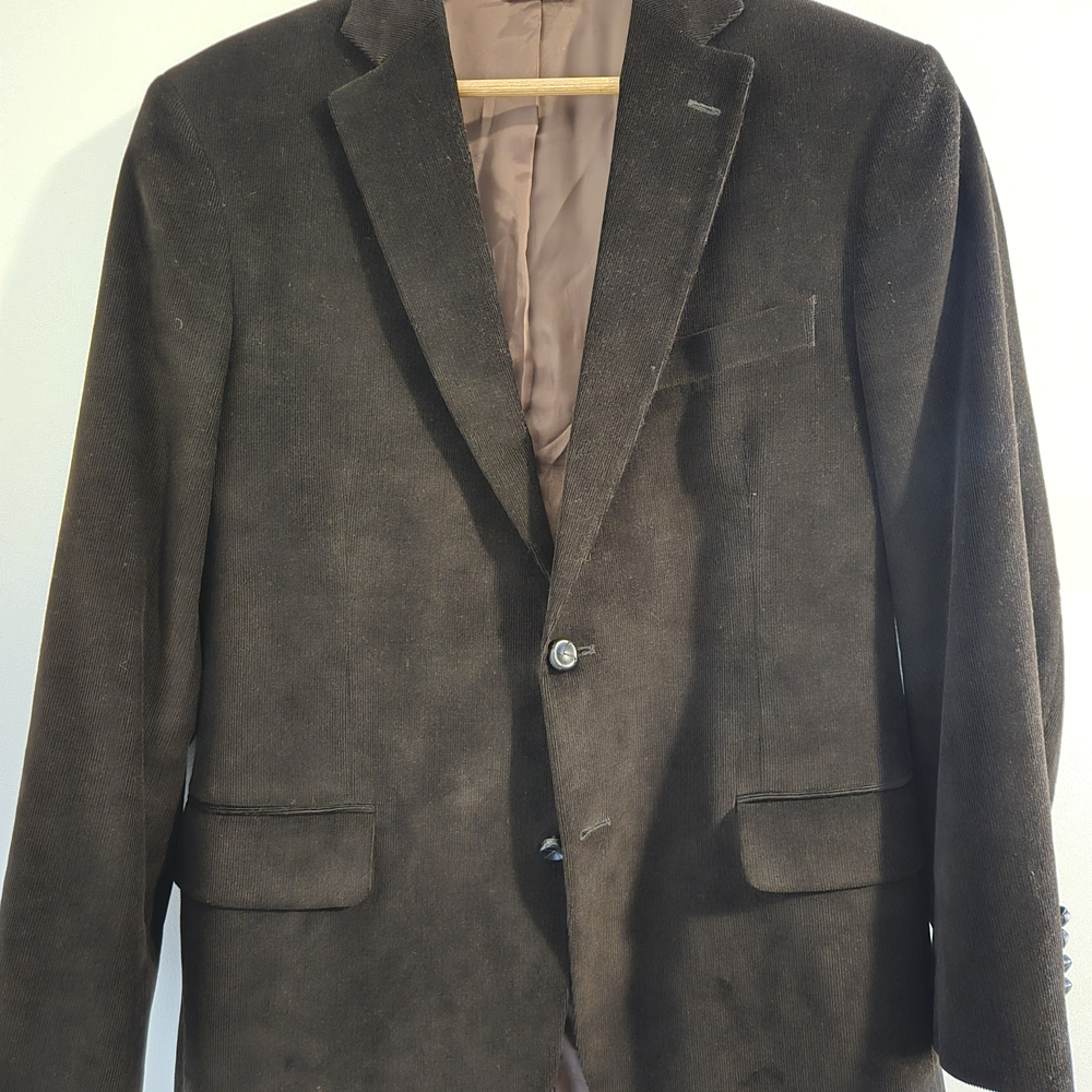 Brooks Brothers Corduroy Brown Men's Blazer